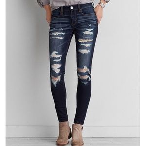 American Eagle Ripped Jeggings